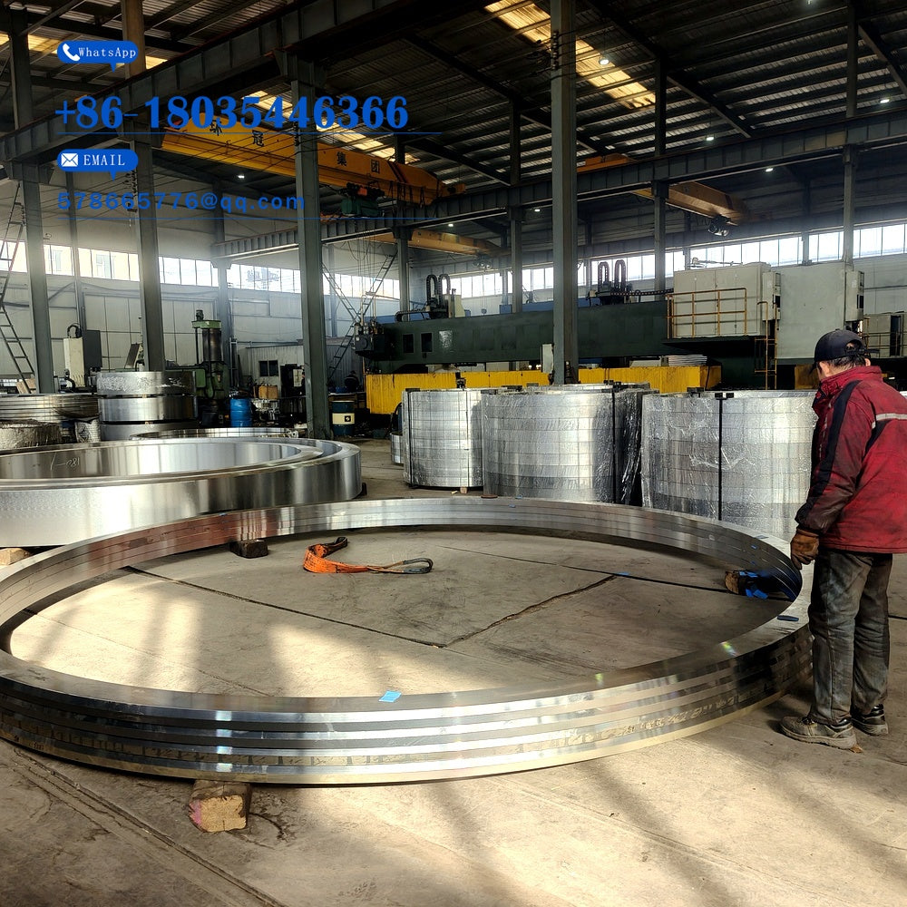 Large Precision Machined Forged Ring for Heavy Industry