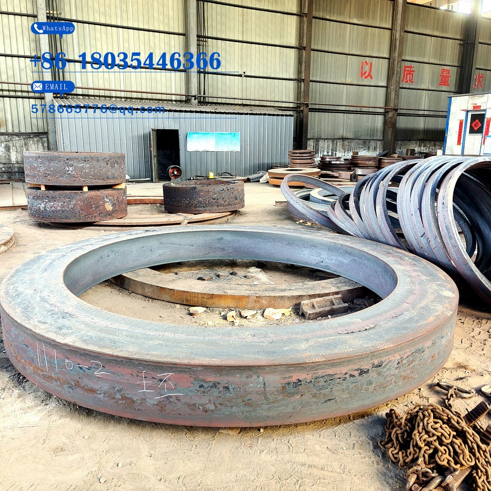 Large Carbon Steel Forged Ring Blank for Heavy Machinery