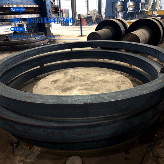 Large Forged Ring for Heavy-Duty Industrial Applications