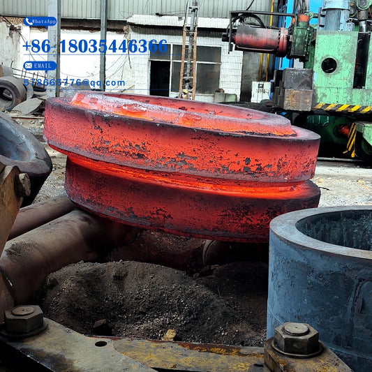 Large Hot Forged Ring for Heavy-Duty Industrial Applications