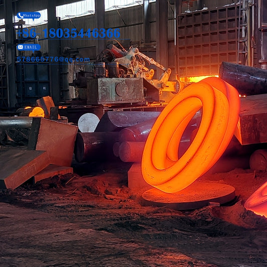Heavy-Duty Hot Forged Seamless Ring for Industrial Use