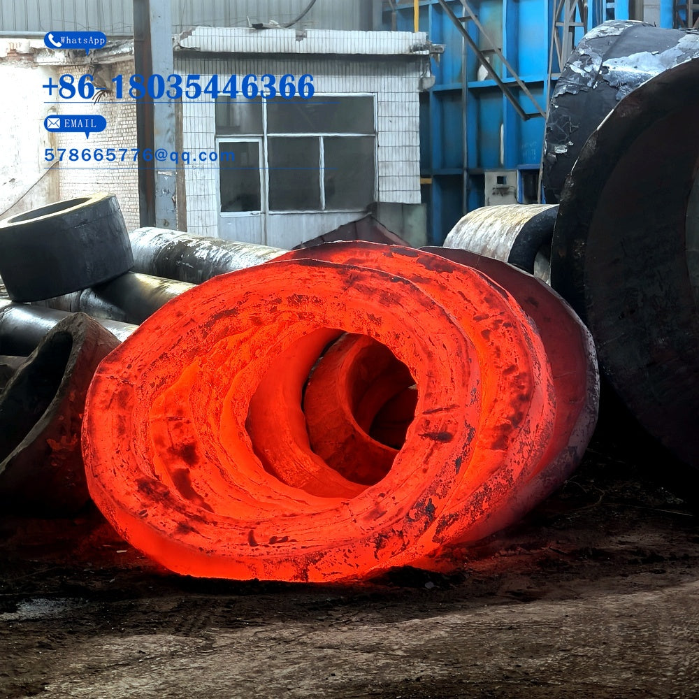 Large Seamless Hot Forged Ring High-Strength Industrial Forging