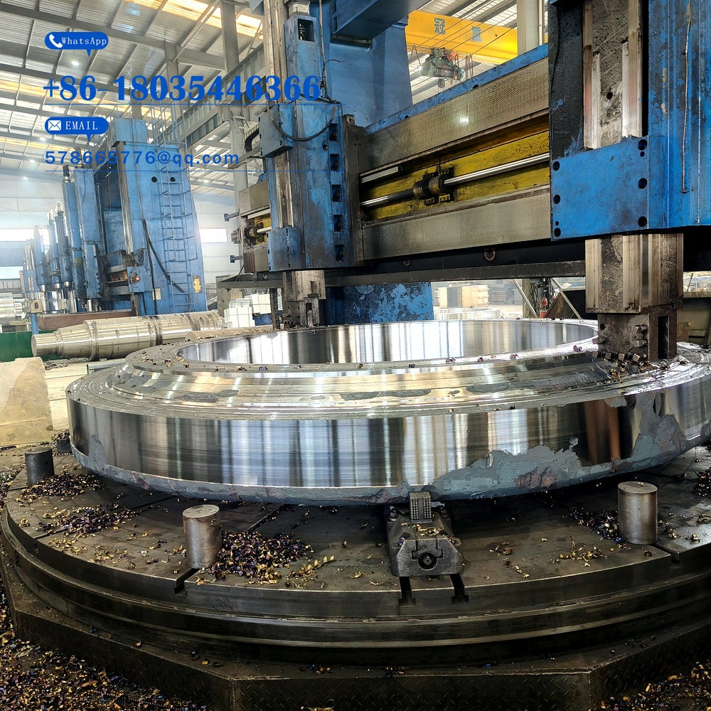 Large CNC Machined Forged Flange Ring High Precision Heavy-Duty Flange for Industrial Equipment