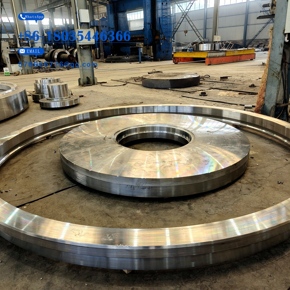 Large Forged Flange Disc High Strength Machined Flange for Heavy Industrial Equipment