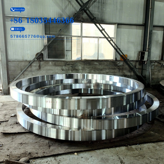 Large Machined Forged Ring High Precision Heavy Duty Ring for Wind Power & Industrial Equipment