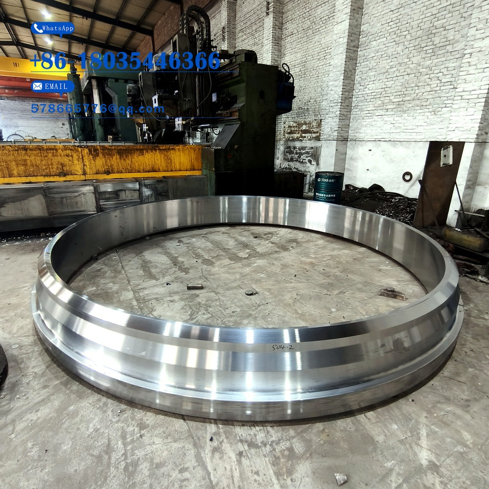 Large Precision Machined Forged Ring Seamless Heavy-Duty Industrial Use