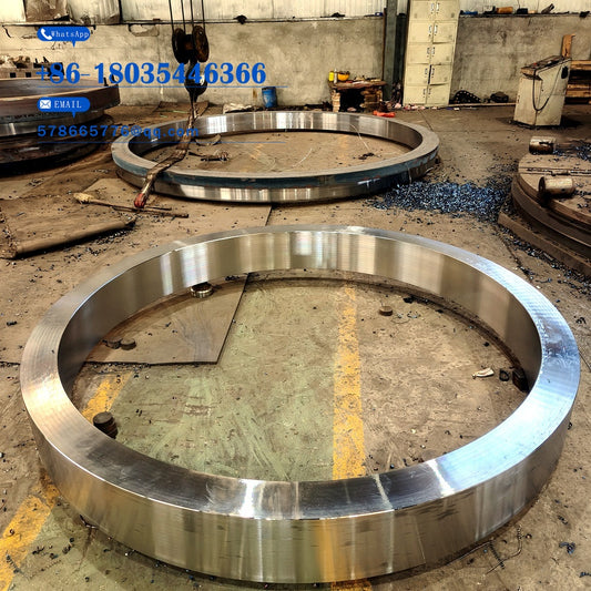 Large Forged Ring Without Holes for Heavy Machinery