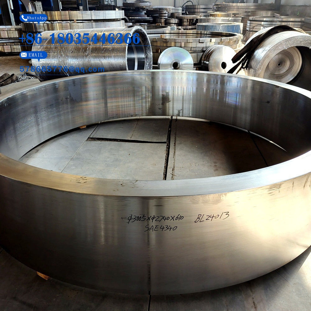 Heavy-Duty SAE 4340 Alloy Steel Forged Ring