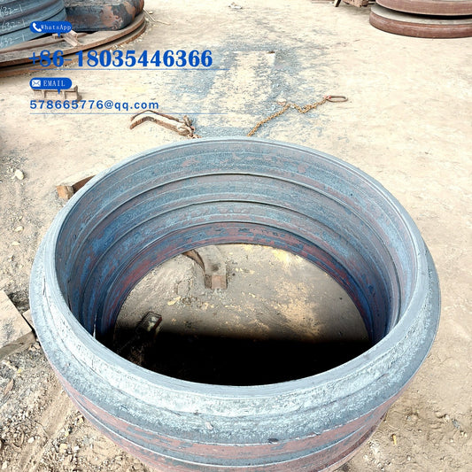Large Forged Ring Multiple Sizes Available Heavy-Duty Industrial Ring