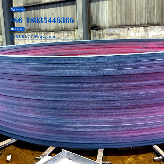 Heavy Duty Heat Treated Forged Ring | Large Diameter Custom Rolled Ring