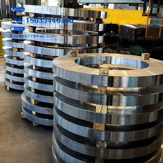 Large Machined Forged Flange Ring High Precision Industrial Flange