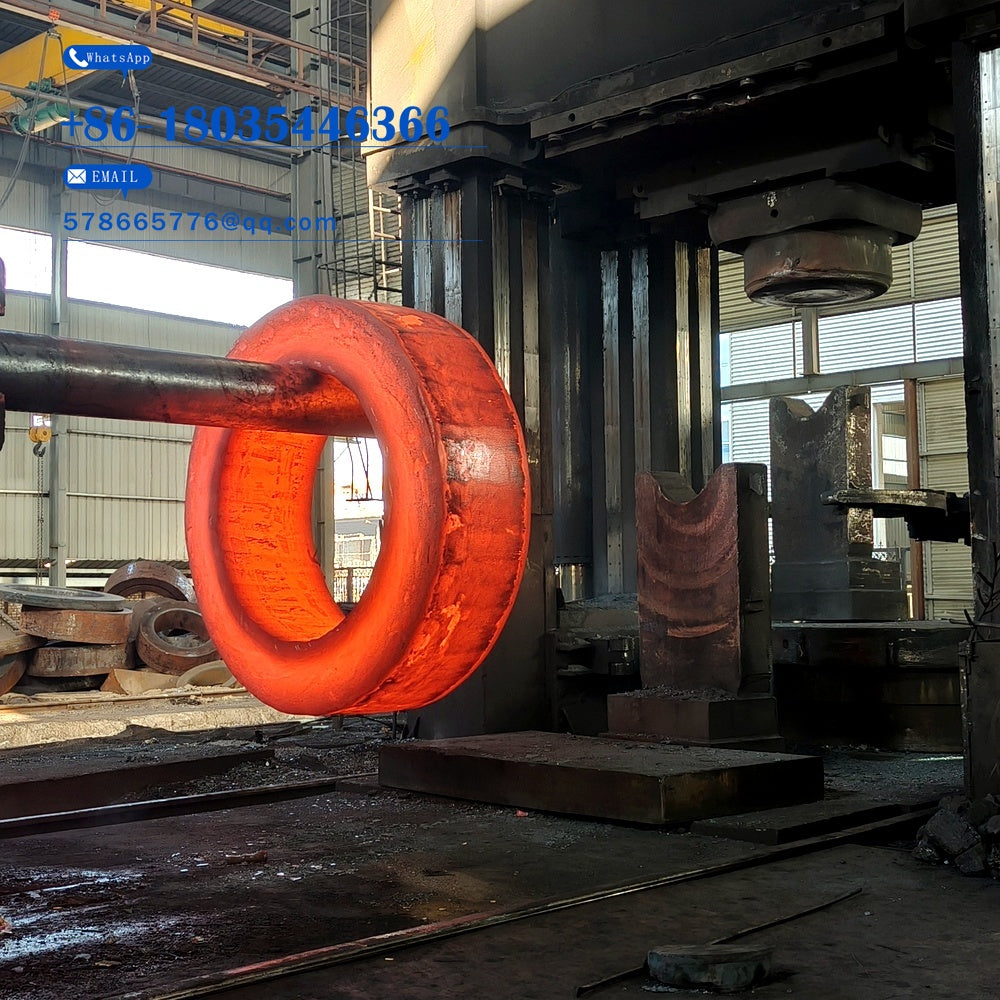 Hot Forged Seamless Ring High Temperature Formed Heavy Duty Industrial Ring