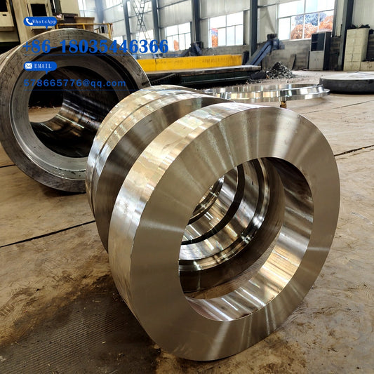 Custom Large Forged Hollow Cylinder Heavy-Duty Alloy Steel Forging for Industrial Machinery
