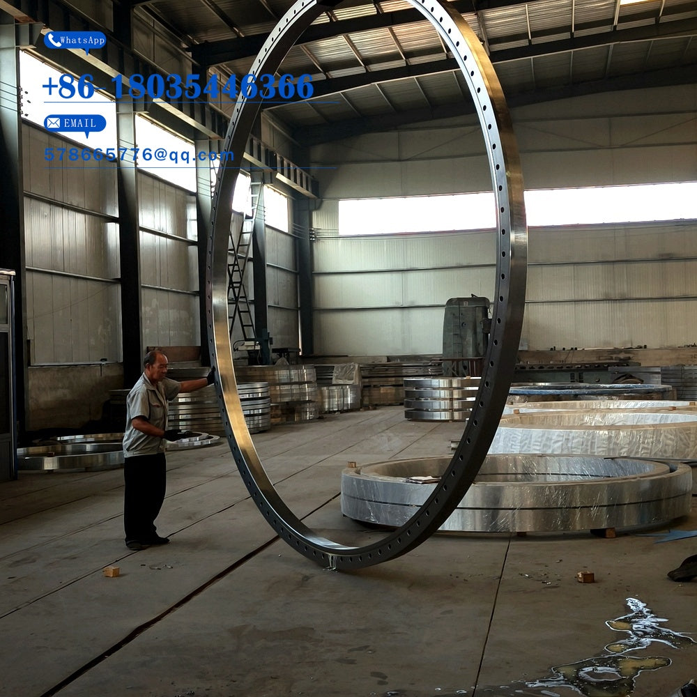 Ultra Large Precision Drilled Forged Flange Ring