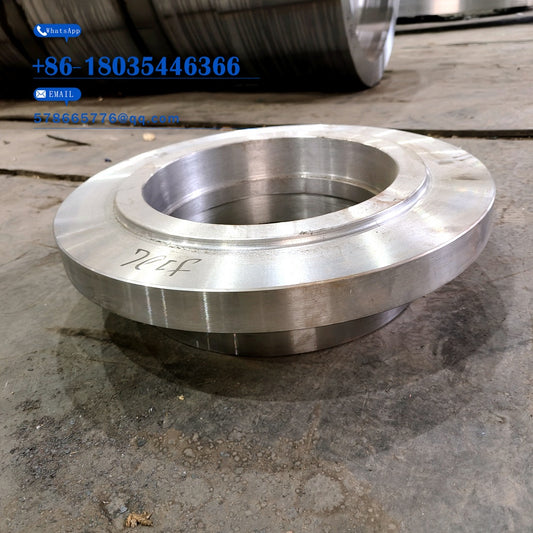 Precision Machined Stepped Forged Flange Ring