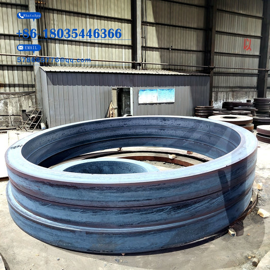 Large Seamless Rolled Groove Profile Forged Ring Blank
