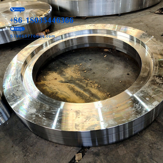 Custom Forged Flange Ring | Large Diameter Steel Forged Flange Manufacturer