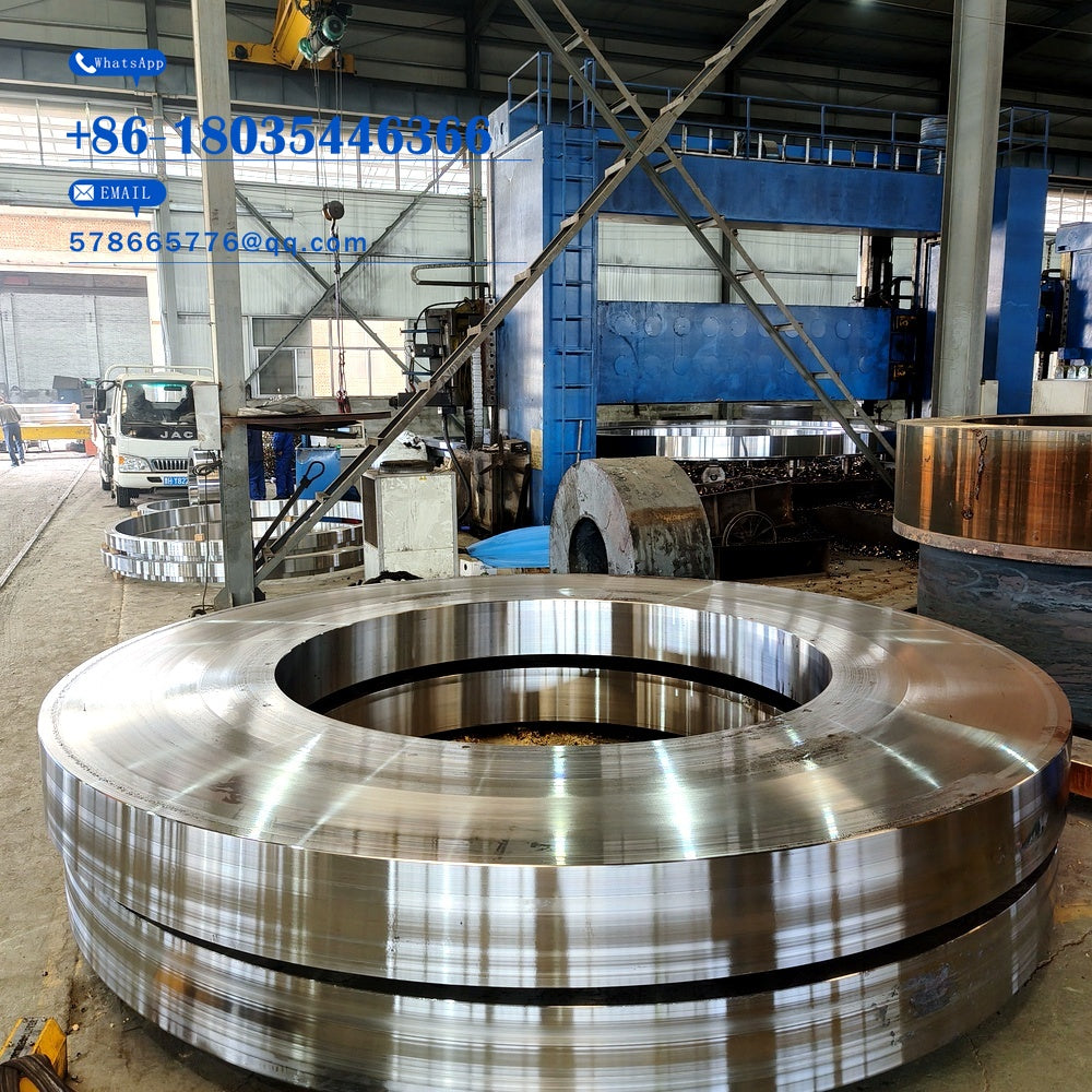 Custom Large Forged Flange Ring | Heavy Duty Steel Flange Forging Manufacturer