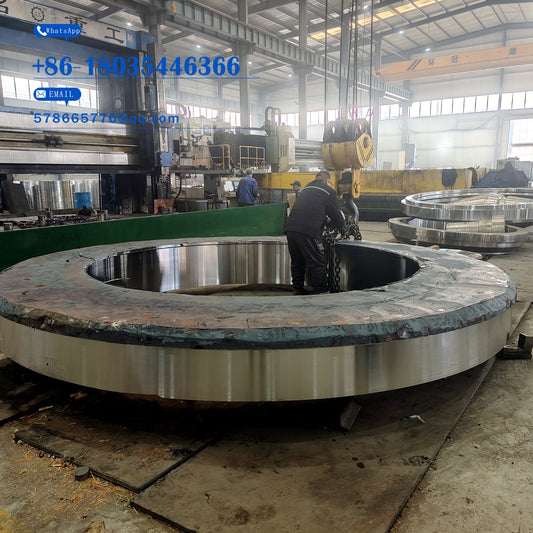 Custom Large Forged Flange Ring | Heavy Duty Steel Flange Forging Manufacturer