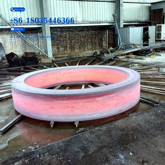 Custom Large Hot Rolled Ring Forging | Seamless Steel Ring Forged Manufacturer