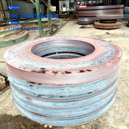 Custom Large Forged Flange Blank | Heavy Duty Steel Flange Forging Manufacturer