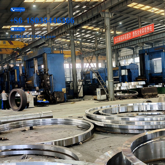 Large Seamless Forged Ring Heavy Duty Industrial Ring for Wind Power & Machinery