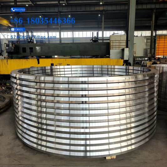 Large Seamless Rolled Forged Rings Precision Machined Forging Rings