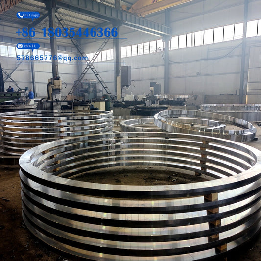 Bulk Large Seamless Rolled Forged Rings Precision Industrial Ring Components