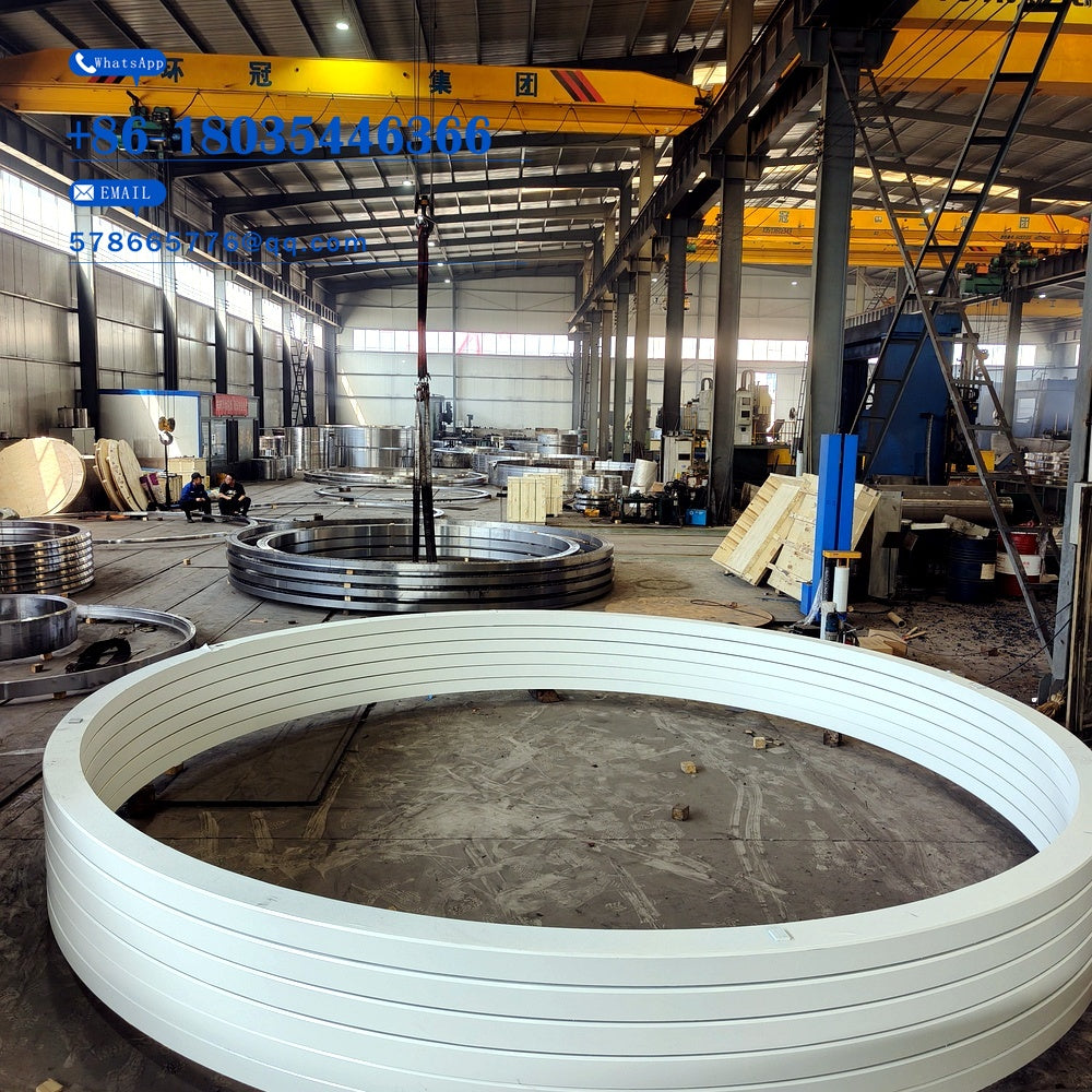 Large Anti-Rust Coated Seamless Rolled Forged Ring Industrial Precision Ring