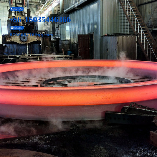 Large Hot Forged Wind Ring