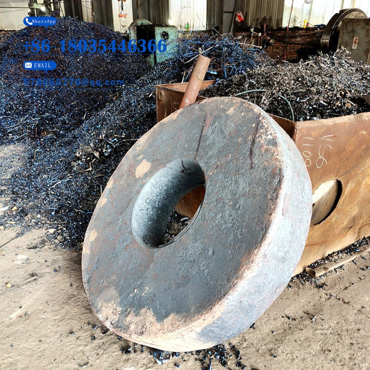 Large Forged Heavy Washer Blank Pierced Disc Forging for Heavy Machinery