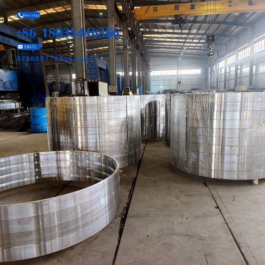 Bulk Precision Forged Ring Components Industrial Custom Seamless Ring Forging Solution