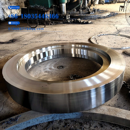 Large Precision Stepped Ring Forging Custom Seamless Ring for Heavy Machinery Flange