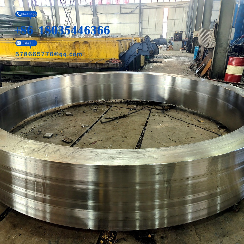 Precision Seamless Forged Ring Custom Industrial Rolled Ring Flange