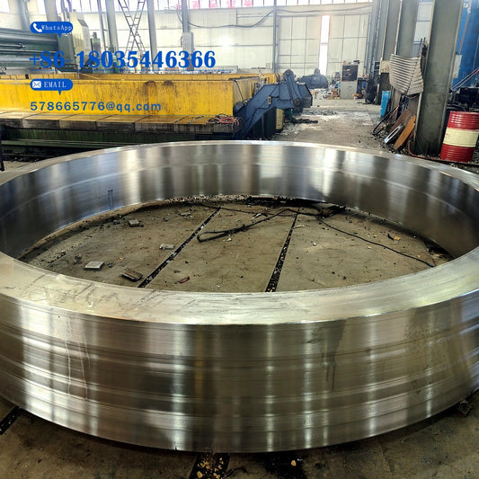Precision Seamless Forged Ring Custom Industrial Rolled Ring Flange