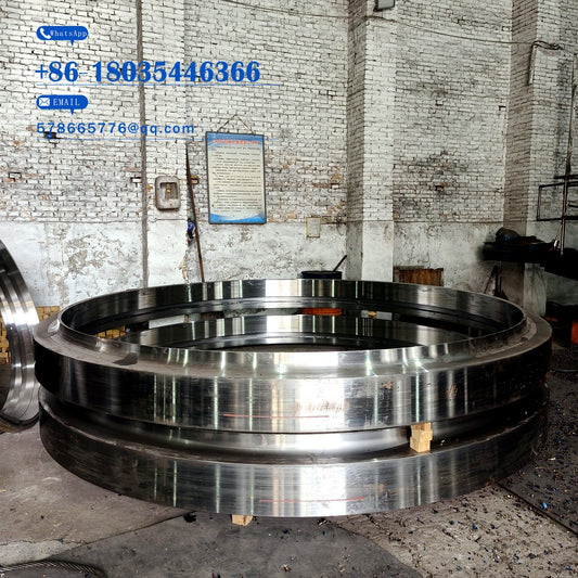 Precision Machined Forged Ring Custom Seamless Rolled Ring Flange