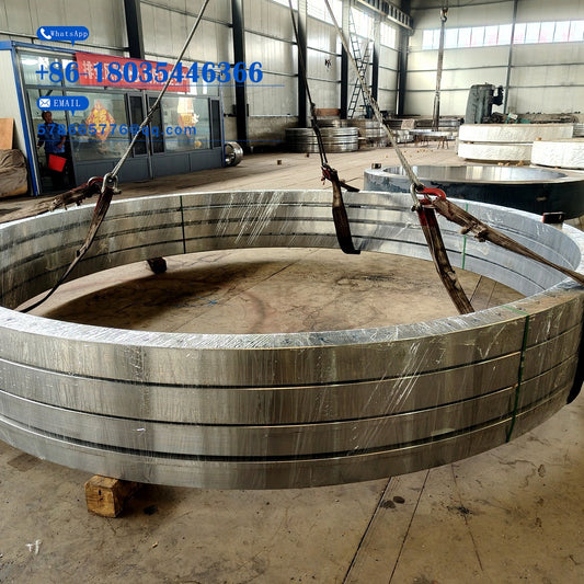 Large Precision-Turned Forged Ring for Industrial Rolled Ring Processing
