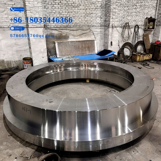 Large Precision Machined Forged Flange Ring