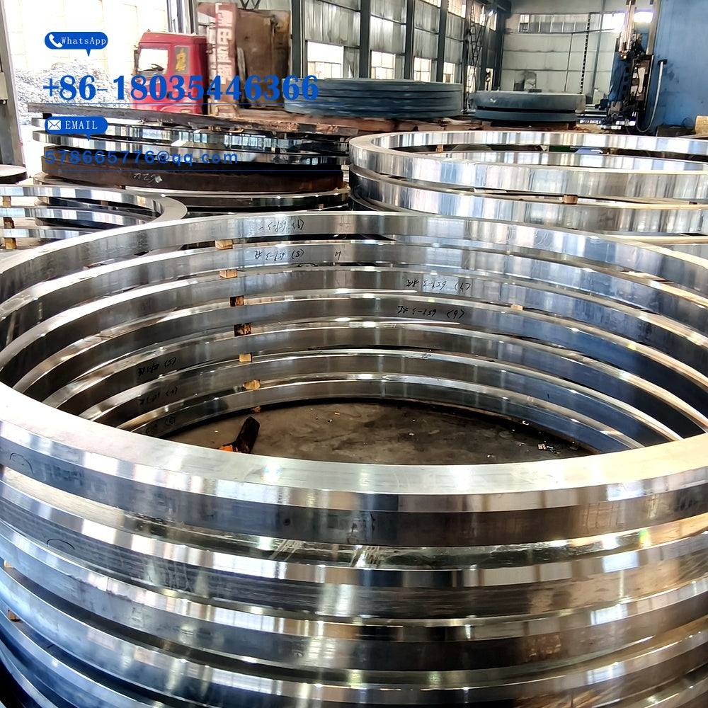 Large Seamless Rolled Forged Ring High-Strength Custom Industrial Ring