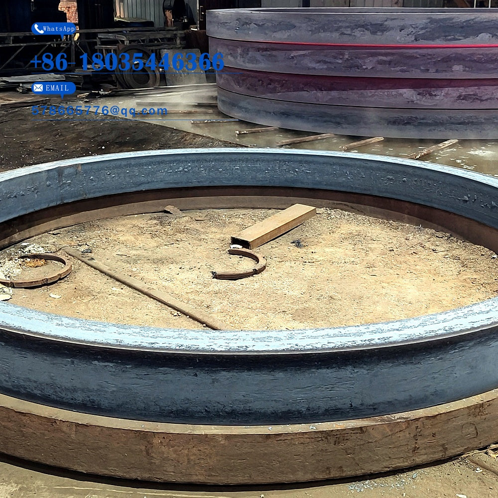 Large Forged Ring Blank Seamless Rolled Rough Machined Industrial Ring