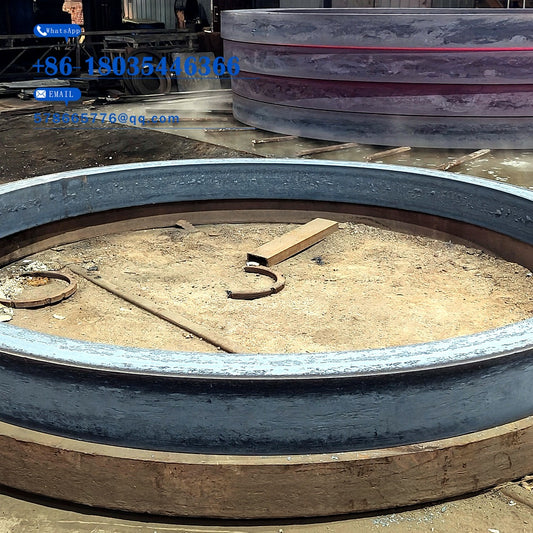Large Forged Ring Blank Seamless Rolled Rough Machined Industrial Ring
