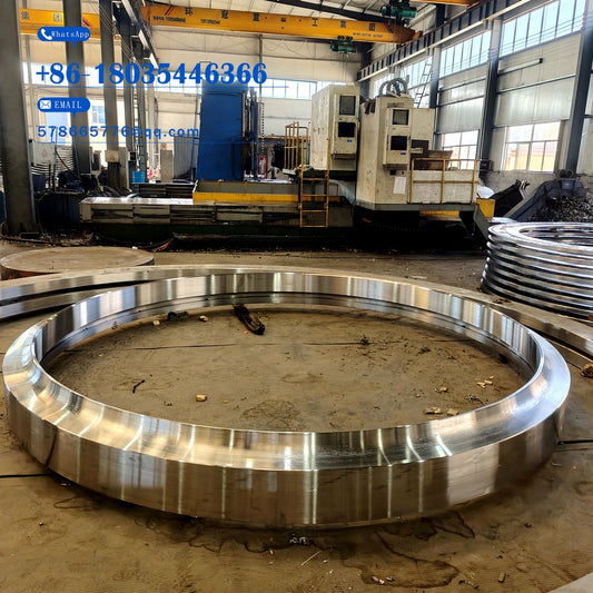 Large Thin-Wall Forged Ring Seamless Rolled Industrial Flange Ring