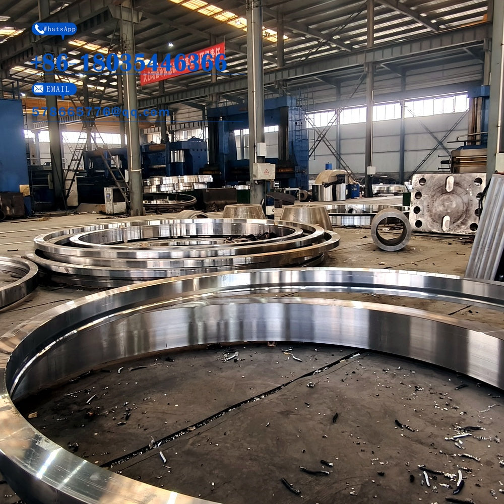 Precision Machined Seamless Forged Ring Large Custom Industrial Ring