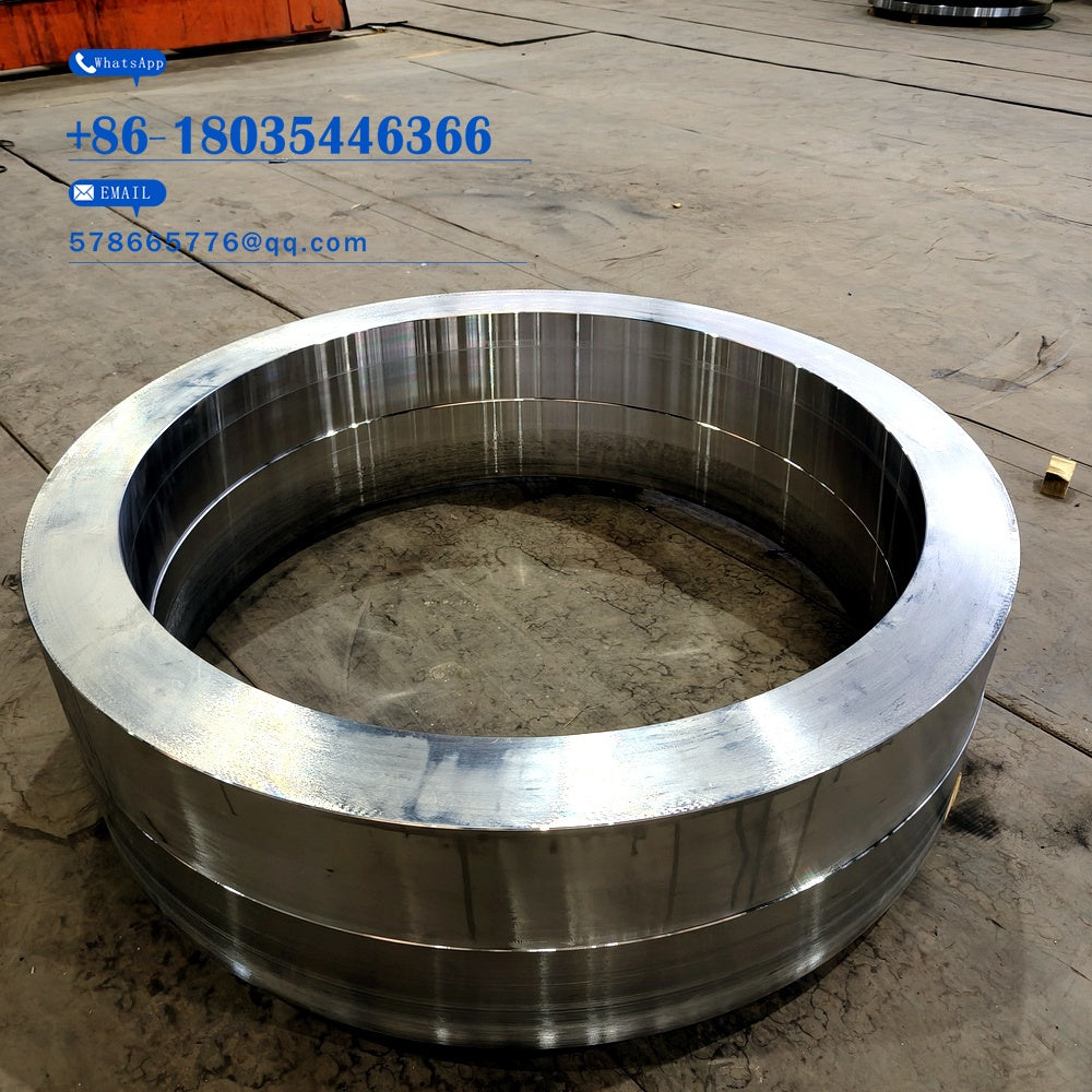 Thick Wall Seamless Forged Ring Heavy-Duty Custom Industrial Ring