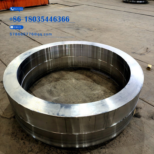 Thick Wall Seamless Forged Ring Heavy-Duty Custom Industrial Ring