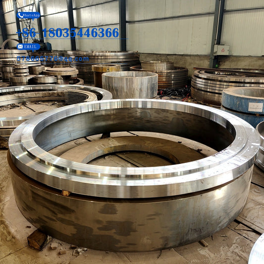Large Thick Wall Forged Ring Heavy-Duty Custom Industrial Forging
