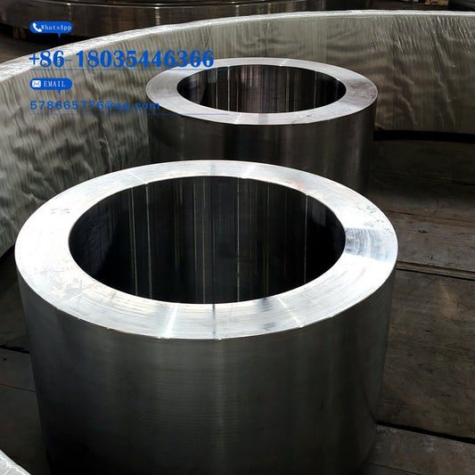 Thick-Wall Seamless Forged Ring Cylinder Custom Bearing Sleeve