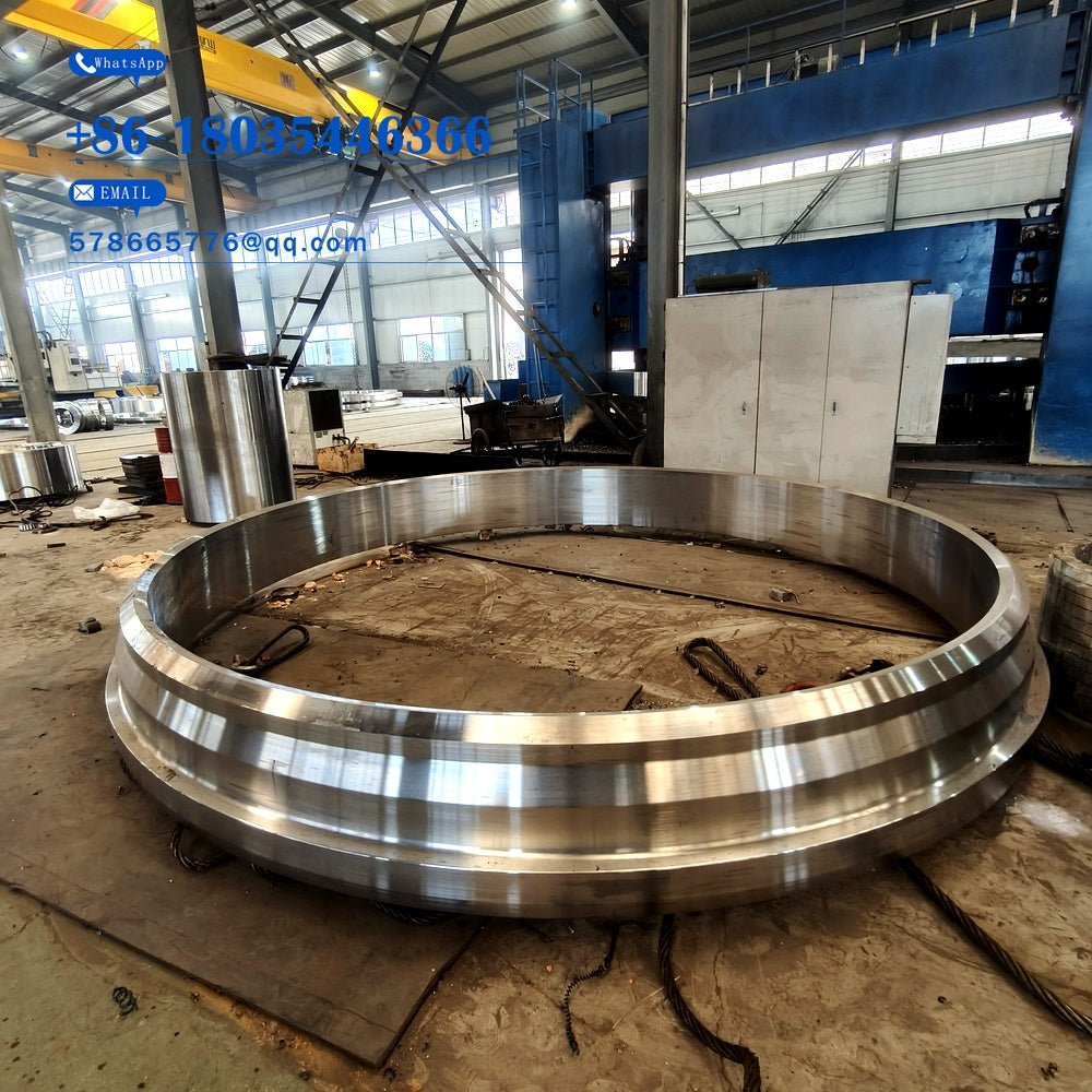 Large Stepped Forged Ring Precision Machined High-Strength Industrial Ring