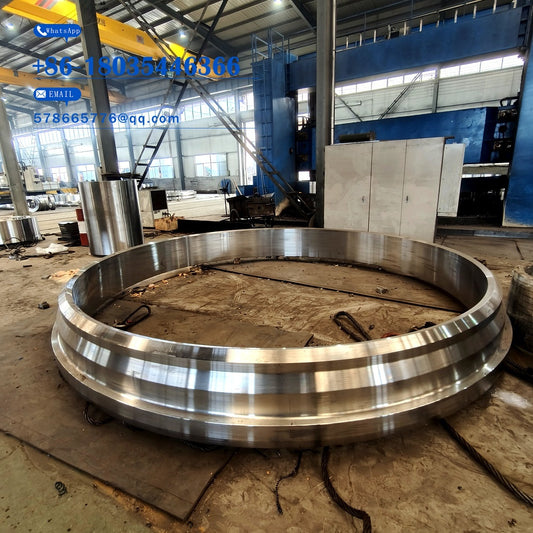 Large Stepped Forged Ring Precision Machined High-Strength Industrial Ring