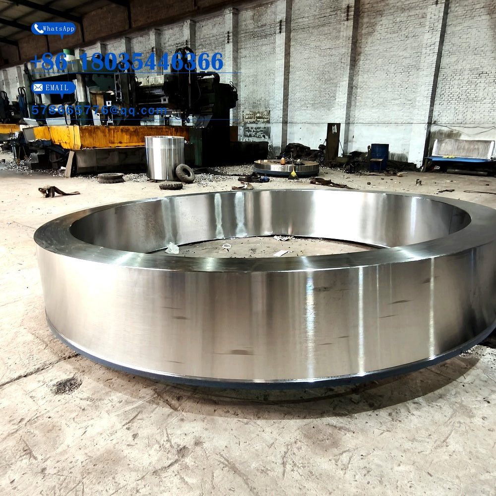 Large Precision Machined Thick-Wall Ring Forging High-Strength Industrial Ring